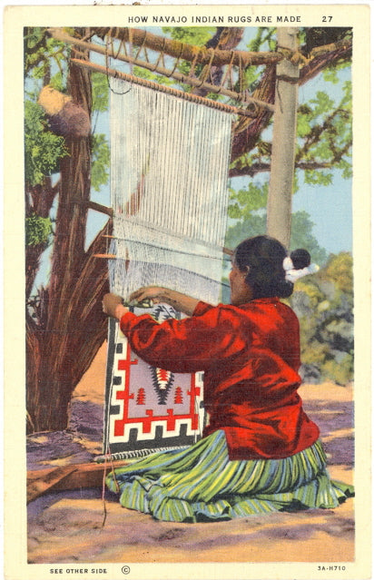How Navajo Indian Rugs are Made - Carey's Emporium