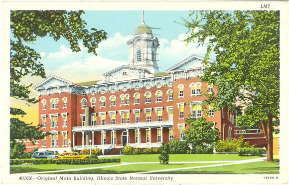 Original Main Building, Illinois State Normal University, Normal, IL - Carey's Emporium