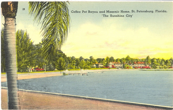 Coffee Pot Bayou and Masonic Home, St. Petersburg, FL - Carey's Emporium