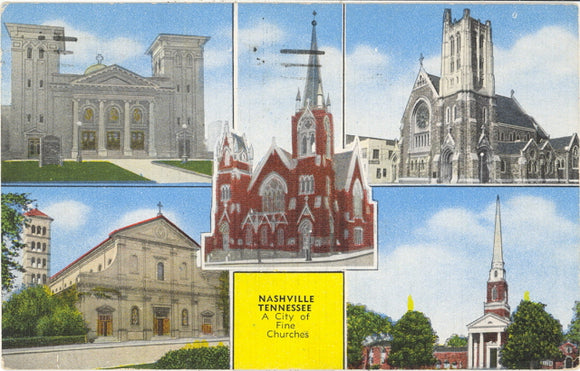 A City of Fine Churches, Nashville, TN - Carey's Emporium