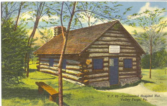 Continental Hospital Hut, Valley Forge, PA - Carey's Emporium