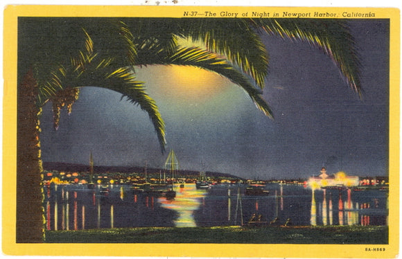 The Glory of Night in Newport Harbor, CA - Carey's Emporium