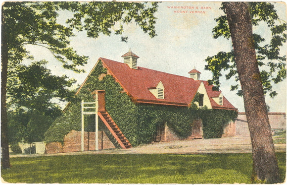 Washingtons Barn, Mt. Vernon, VA - Carey's Emporium