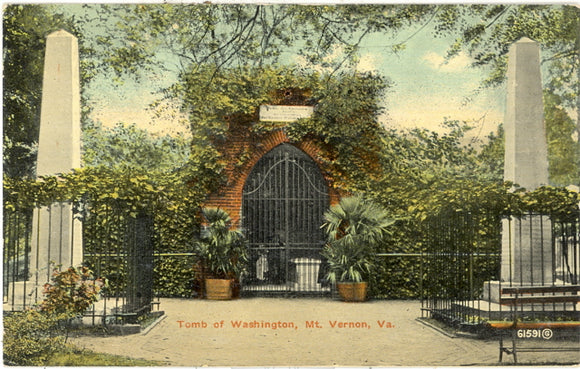 Tomb of Washington, Mt. Vernon, VA - Carey's Emporium