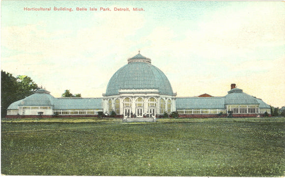 Horticultural Building, Belle Isle, Detroit, MI - Carey's Emporium