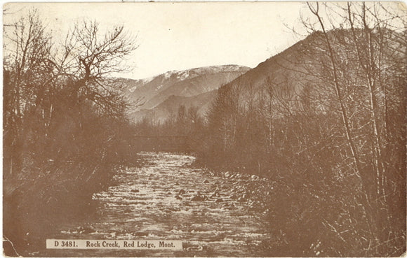 Rock Creek, Red Lodge, MT - Carey's Emporium