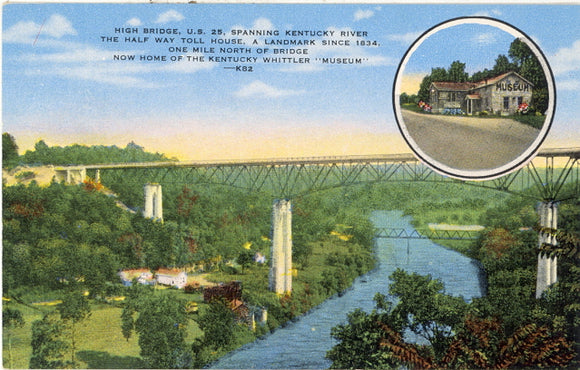 High Bridge, U.S. 25 Spanning Kentucky River, Lexington, KY - Carey's Emporium