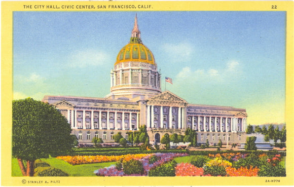 City Hall, Civic Center, San Francisco, CA - Carey's Emporium