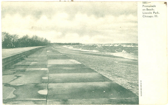 Promenade on Beach, Lincoln Park, Chicago, IL - Carey's Emporium