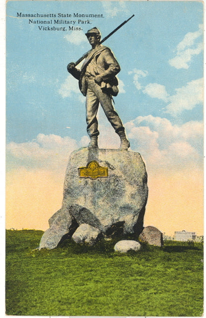 Massachusetts State Monument, National Military Park, Vicksburg, MS - Carey's Emporium