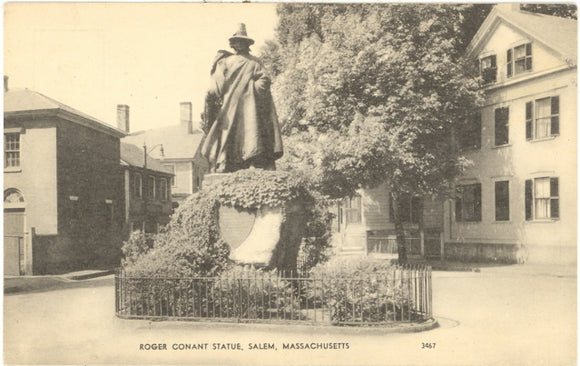 Roger Conant Statue, Salem, MA - Carey's Emporium