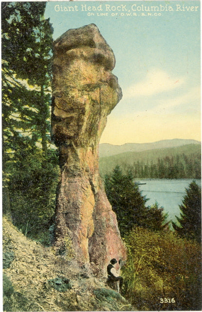 Giant Head Rock, Columbia River, OR - Carey's Emporium
