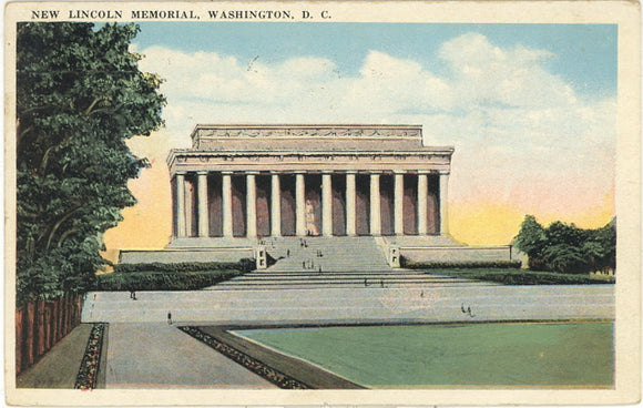 New Lincoln Memorial, Washington, DC - Carey's Emporium