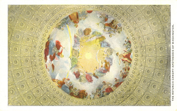 Rotunda Canopy, Apotheosis of Washington, Washington, DC - Carey's Emporium