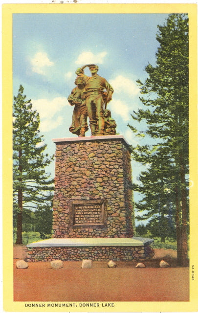 Donner Monument, Donner Lake, CA - Carey's Emporium