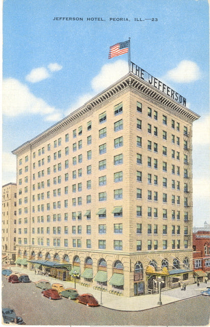 Jefferson Hotel, Peoria, IL - Carey's Emporium