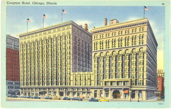 Congress Hotel, Chicago, IL - Carey's Emporium