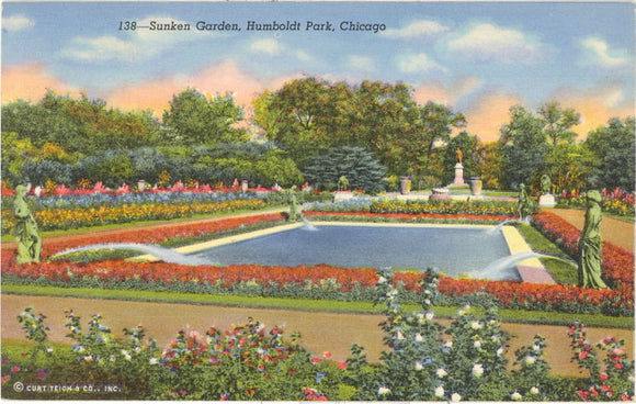 Sunken Garden, Humboldt Park, Chicago, IL - Carey's Emporium