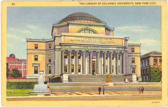 Library of Columbia University, New York City, NY - Carey's Emporium