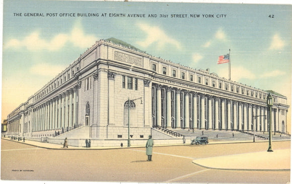 General Post Office Building at Eighth Avenue and 31st Street, New York City, NY - Carey's Emporium