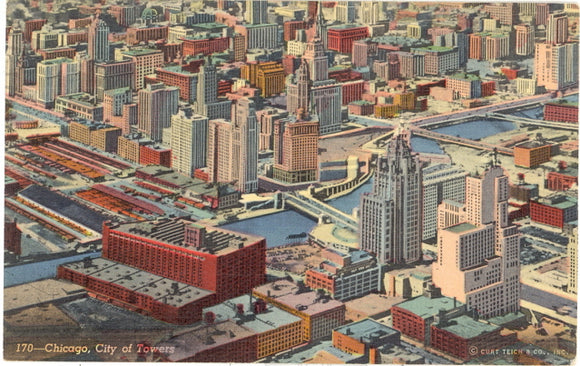 Chicago, City of Towers, Chicago, IL - Carey's Emporium