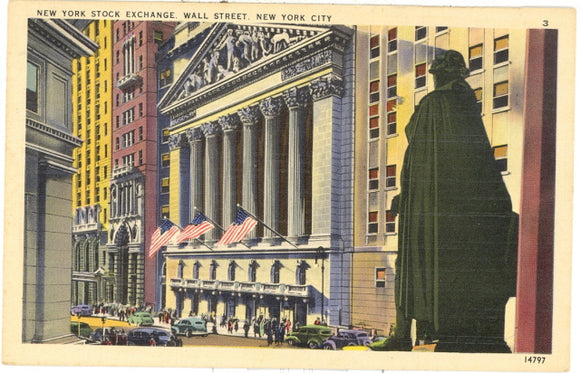 New York Stock Exchange, Wall Street, New York City, NY - Carey's Emporium