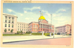 State House, Beacon Hill, Boston, MA - Carey's Emporium