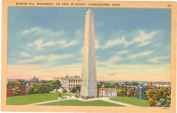 Bunker Hill Monument, Charlestown, MA - Carey's Emporium