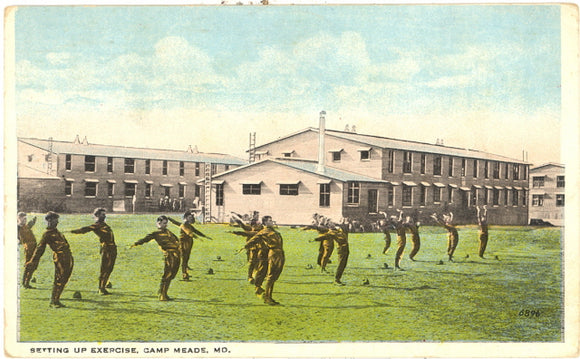 Setting Up Exercise, Camp Meade, MD - Carey's Emporium