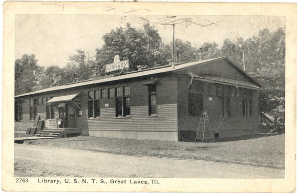 Library, US Naval Training Station, Great Lakes, IL - Carey's Emporium