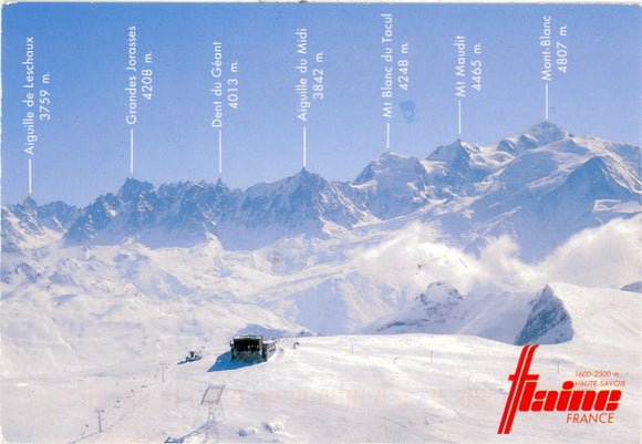 Mont-Blanc, Flaine, France - Carey's Emporium