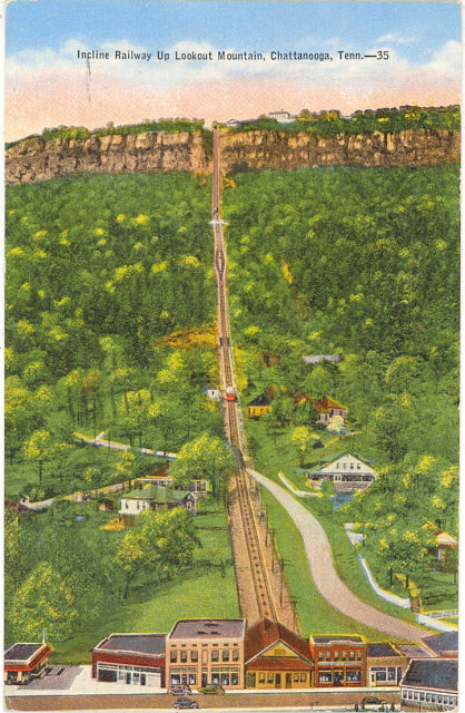 Incline Railway Up Lookout Mountain, Chattanooga, TN - Carey's Emporium