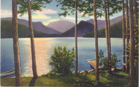 Morning Scene--Mt. Baldy in Background, Grand Lake, CO - Carey's Emporium