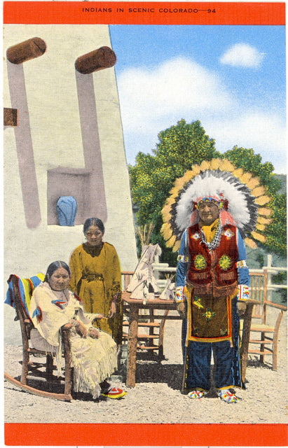 Indians in Scenic Colorado - Carey's Emporium