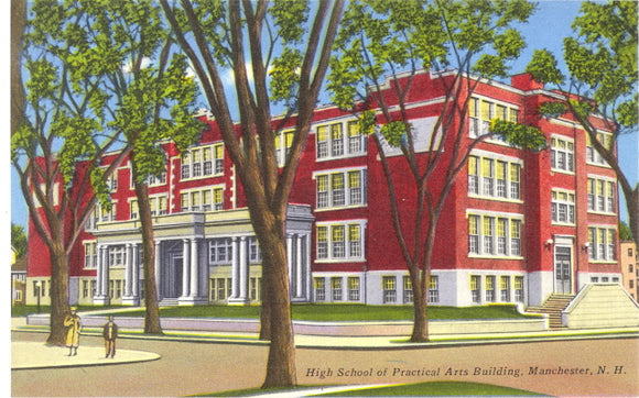 High School of Practical Arts Building, Manchester, NH - Carey's Emporium