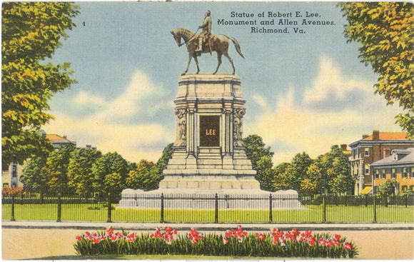 Statue of Robert E. Lee, Richmond, VA - Carey's Emporium