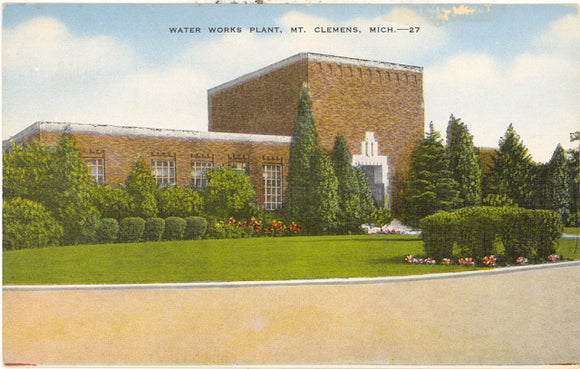 Water Works Plant, Mt. Clements, MI - Carey's Emporium