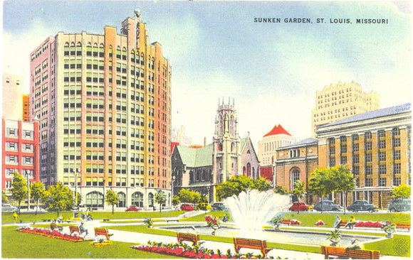 Sunken Garden, St. Louis, MO - Carey's Emporium