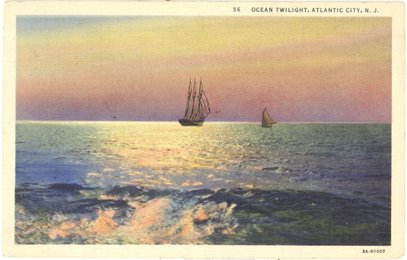 Ocean Twilight, Atlantic City, NJ - Carey's Emporium