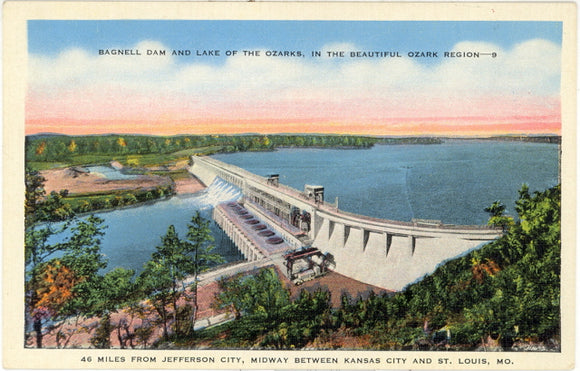 Bagnell Dam, Lake of the Ozarks, MO - Carey's Emporium
