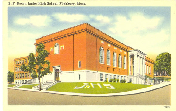 B. F. Brown Junior High School, Fitchburg, MA - Carey's Emporium