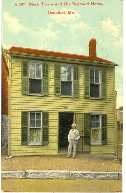 Mark Twain and His Boyhood Home, Hannibal, MO - Carey's Emporium