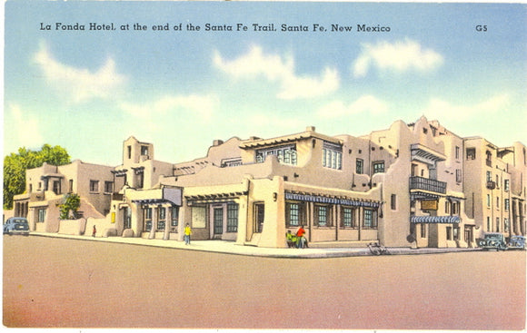 La Fonda Hotel, at the end of the Santa Fe Trail, Santa Fe, NM - Carey's Emporium