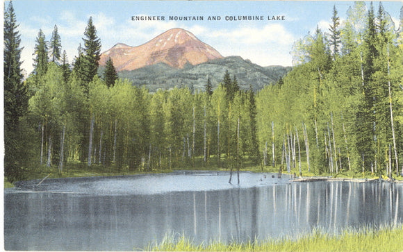 Engineer Mountain and Columbine Lake, Montrose, CO - Carey's Emporium