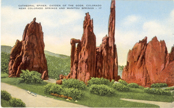 Cathedral Spires, Garden of the Gods, CO - Carey's Emporium