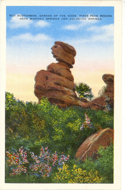 Old Scotchman, Garden of the Gods, Pikes Peak Region, CO - Carey's Emporium