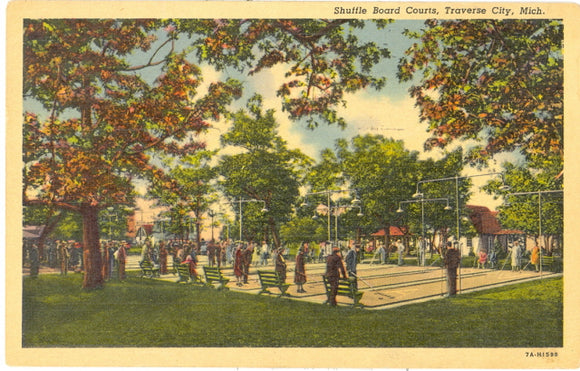 Shuffle Board Courts, Traverse City, MI - Carey's Emporium