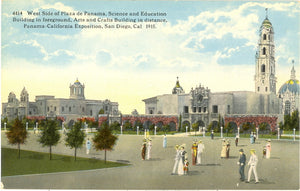 Plaza de Panama, Panama-California Exposition, San Diego, CA 1915 - Carey's Emporium