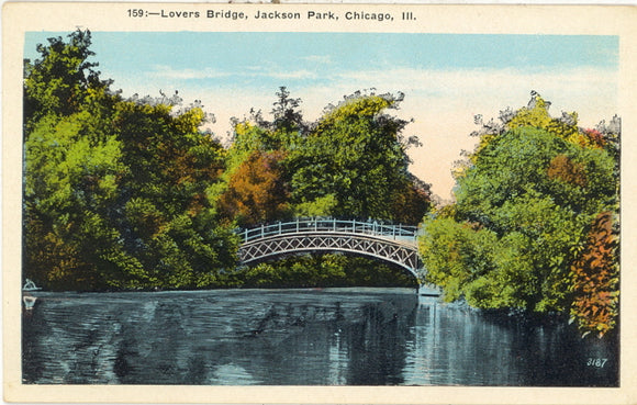 Lovers Bridge, Jackson Park, Chicago, IL - Carey's Emporium