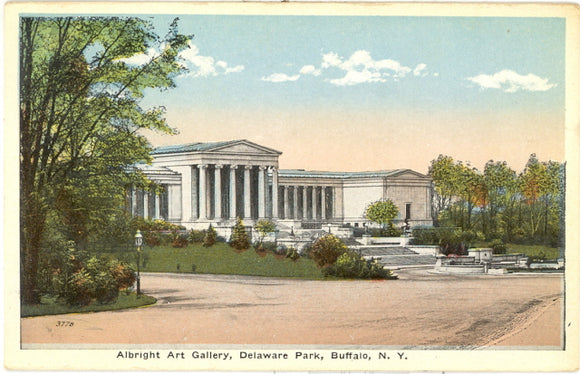 Albright Art Gallery, Delaware Park, Buffalo, NY - Carey's Emporium